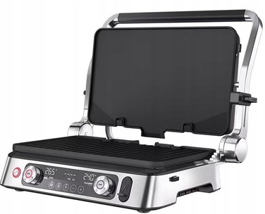 Електричний контактний гриль Braun CG9047, сріблястий/сірий, 2000 Вт