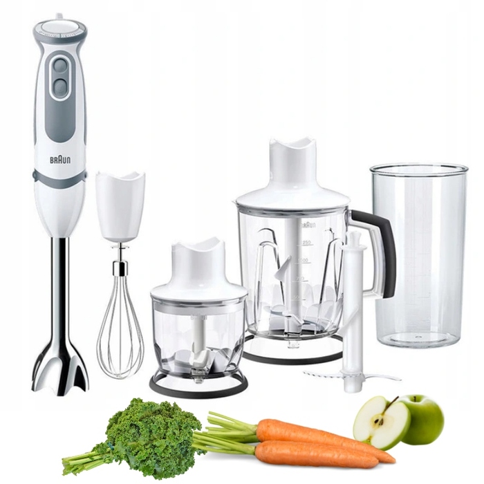 Ручний блендер Braun MQ5245WH 1000 Вт, білий