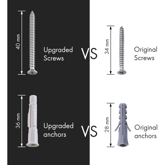 Тримач для рушників KES, подвійний, з нержавіючої сталі SUS304, 60 см, A2001S60