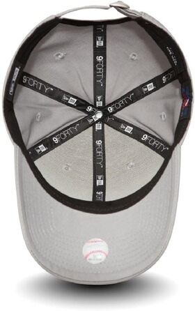 Кепка New Era 9Forty Strapback з логотипом NFL New-York Yankees, сіра/біла