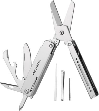 Мультитул ROXON M3 13-в-1 з мультиінструментами, зубочисткою та пінцетом. Компактний та практичний набір інструментів