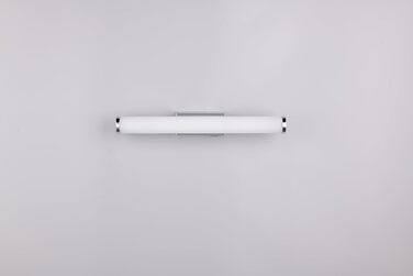 Trio Leuchten LED Bathroom Wall Light Mattimo 283274106, Metal Chrome, White Plastic, 4.3 Watt LED