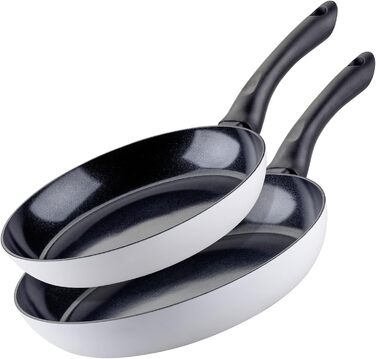 Набір сковорідок FACKELMANN Arcadalina, 3 шт., діаметр 20, 24, 28 см, з керамічним покриттям, індукційні, стійкі до +150°C