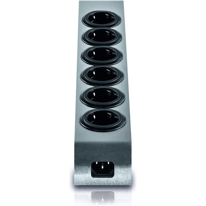 Розподільник розеток Oehlbach Powersocket 505 - преміум якість, 2 USB-порти для планшету та смартфона, компактний дизайн, колір антрацит