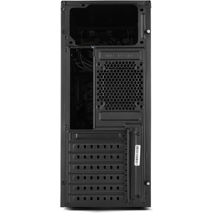 Корпус для ПК NOX COOLBAY RX - NXCBAYRX: ATX, Micro ATX, USB 3.0, металева сітка, підтримка 3 вентиляторів, 4 HDD, відеокарта до 370 мм, чорний