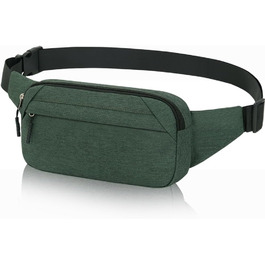 Поясна сумка на пояс для чоловіків та жінок. Спортивна сумка-шоппер на талію для подорожей, прогулянок з собакою та активного відпочинку (оливковий)