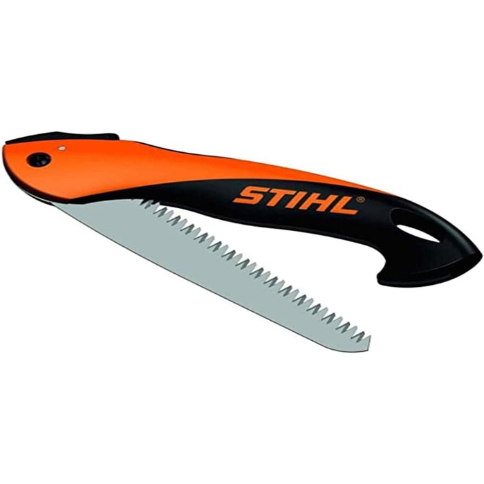 Складна пила Stihl PR 16 для швидкого та точного пиляння, чорна-оранжева