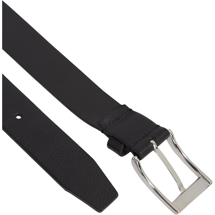 Чоловічий шкіряний ремінь Tommy Hilfiger New Aly Belt, чорний (115 см)