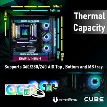 Корпус ПК BitFenix CETO Premium Edition Mid Tower (T10 Black)