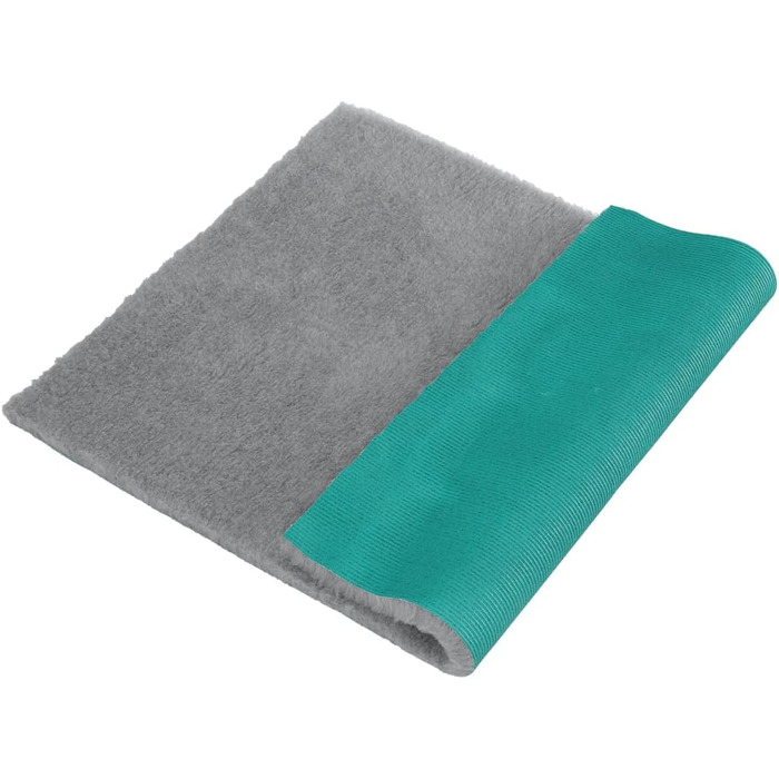 Медична лежанка для собак Premium - ковдра для собак: неслизька, вологопоглинаюча, дихаюча та пральна (сіра, 70 x 100 см)