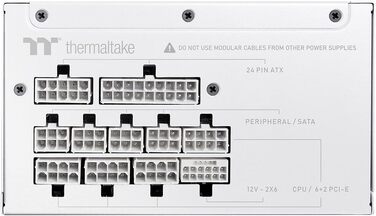 Блок живлення Thermaltake Toughpower GT 850W ATX 3.1 PCIe 5.1 80+ Gold Modular Snow (білий)