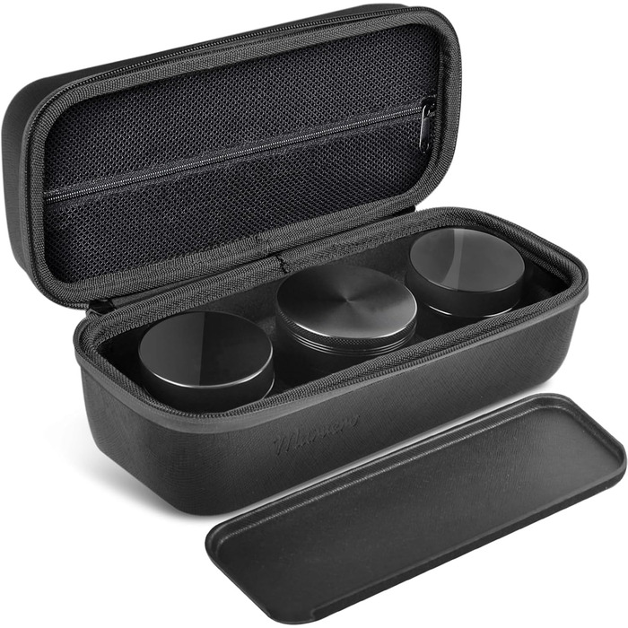 Marvero Scent Density Bag Premium 2.0 - Scent-Proof Container with UV Glass Jar & Work Surface | 100% Waterproof, Shockproof EVA Material | Ideal for Travel (23x9x8.5cm)