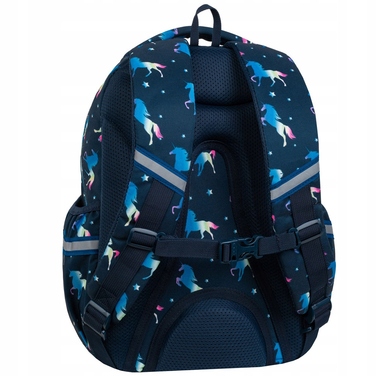 Шкільний багатосекційний рюкзак CoolPack, синій, 21 л