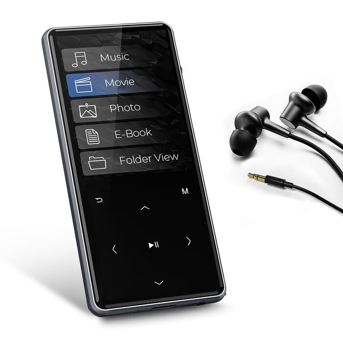 MP3 плеєр HiFi WALKER M7 128GB з Bluetooth 5.0, 2.4