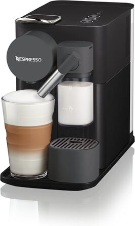 Кавомашина капсульна Nespresso De'Longhi EN510.B Lattissima One Shadow Black, чорна