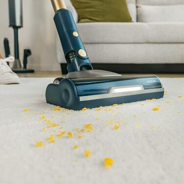 Бездротовий пилосос Cecotec Conga Rockstar 5500 Hurricane Station Flex Max: 220AW, 700W, станція самостійного очищення, 90 хв роботи, антизаплутувальна щітка, гнучкий шланг, циклонна технологія