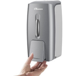 Настінний диспенсер для мила та гелю для душу (9088-Сірий)