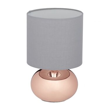 Relaxdays Round Table Lamp with Touch Function