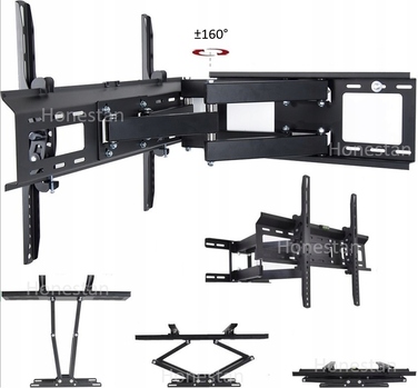 Поворотний кронштейн для телевізора Panasonic TX-P50G20E, настінне навісне кріплення з вилітом