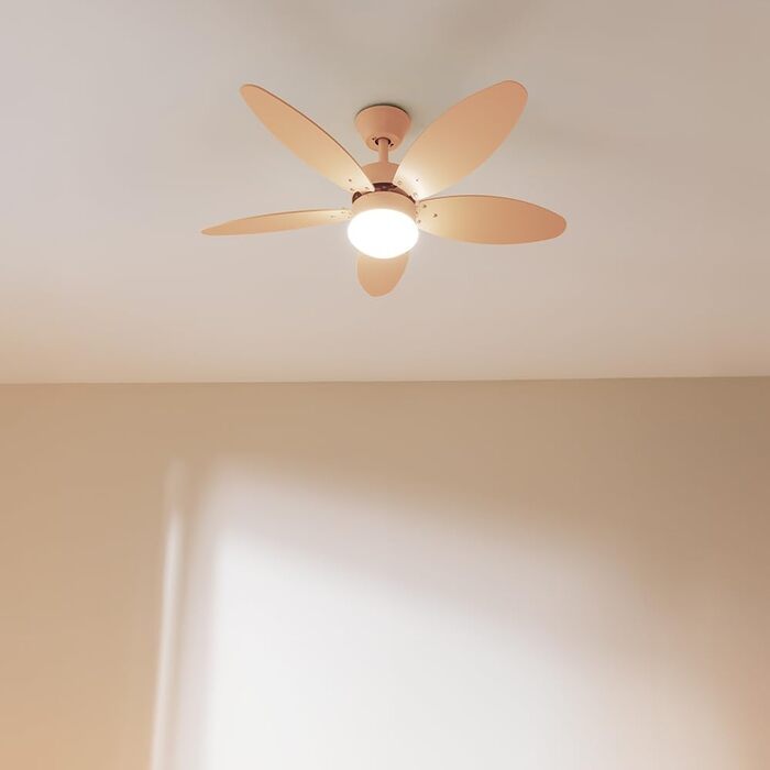 Стельовий вентилятор Cecotec EnergySilence Aero 4260 Orange 40W з LED підсвіткою, пультом, таймером та 6 швидкостями