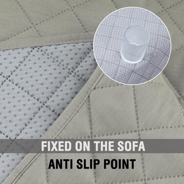 Водонепроникний килимок для собак середнього розміру 77 x 178 см, килимок для собак, захист дивану, м'який і пухнастий, захисний килимок для дивану, котячий килимок, Французький горіх