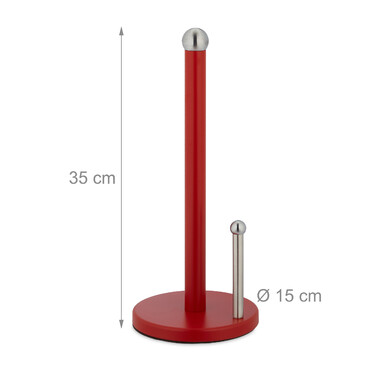 Relaxdays Kitchen Towel Holder with Roll Stop