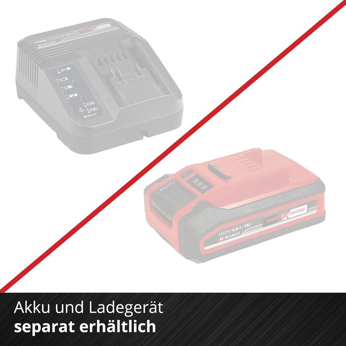 Акумуляторний сучкоріз Einhell GE-LS 18 Li-Solo Power X-Change, 18 В, до 28 мм, байпас-лезо, без акумулятора та зарядного, м'яка ручка, безпечний вимикач