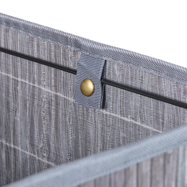 Relaxdays Bamboo Storage Basket Set