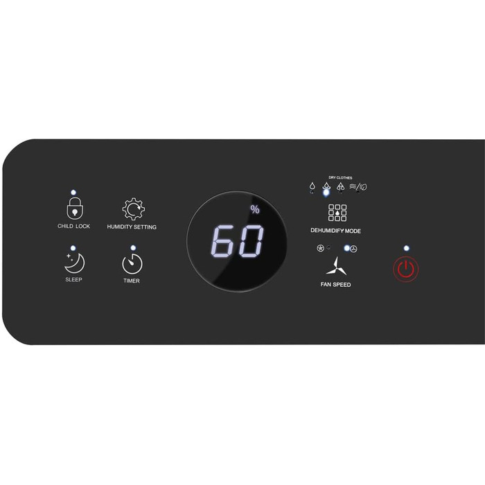 Електричний осушувач повітря Trotec TTK 70 HEPA (Plus) – 20 л/день, 45 м², HEPA фільтр, 6,5 л бак