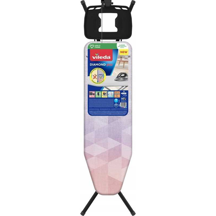 Прасувальна дошка Vileda Diamond Plus, 120 см x 38 см
