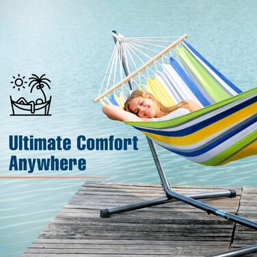 AMAZONAS Hammock Stand Sumo RockStone made of powder-coated steel for hammocks measuring 270-320 cm and up to 120 kg