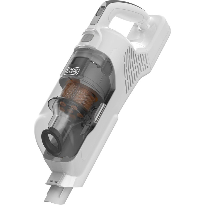 BLACK+DECKER BHFEA515J: Акумуляторний бездротовий пилосос 3-в-1 (18V) з турбощіткою, 2 режими, з насадкою для щілин та зарядним кабелем