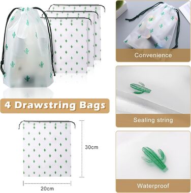 Органайзер для валізи Gemke 13 шт., водонепроникні кубики для пакування, багаж, подорожі (бежевий)