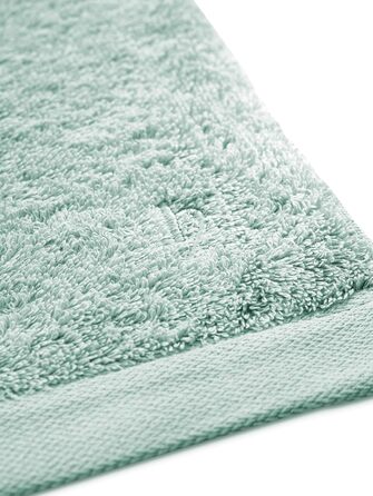Herzbach Home Towel Set 100% Cotton - soft & absorbent - Mint