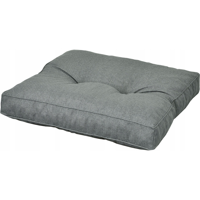 Подушка Ampo 60 x 60 x 12 см, сіра