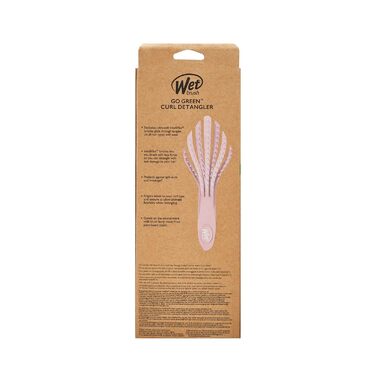 Wet Brush Go Green Curl Detangler – щітка для волосся для кучерявого волосся, екологічна, з м'якими щетинками Intelliflex