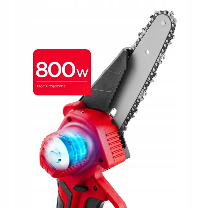Акумуляторна ланцюгова пила Bartimex 20V 800W, 2 акумулятори по 2,0 Аг
