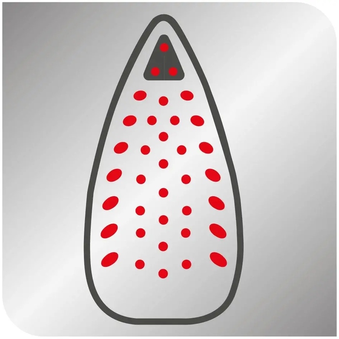 Парова праска Tefal Ultragliss Plus FV6810, 2800 Вт, підошва Durilium AirGlide, 250 г/хв