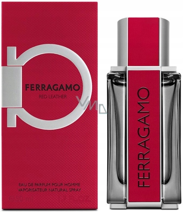 Чоловіча парфумована вода Salvatore Ferragamo Ferragamo Red, шкіряний аромат, 50 мл