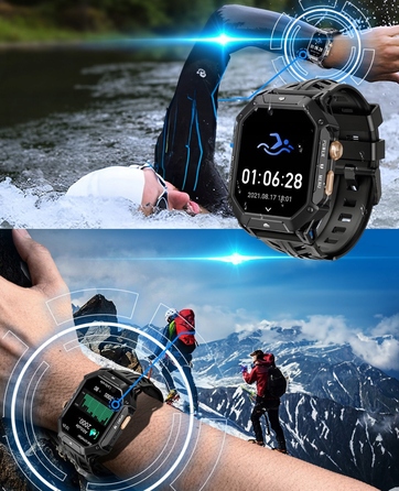 Чоловічий смартгодинник Smart-Trend F249B, чорний