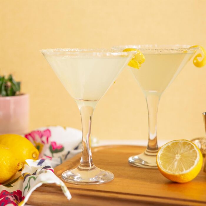 Набір склянок для коктейлів Martini 175 мл | Професійний ресторанний посуд Gastro якості | Для Martini, Cosmopolitan, Manhattan, Margarita, Sidecar (6 шт.)