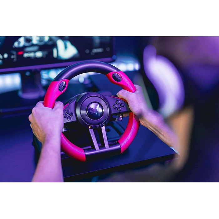 Кермо Speedlink Trailblazer для ПК, PS4, PS3, Xbox One, Xbox Series, Switch з педалями та перемиканням передач, Force Feedback, чорно-червоне