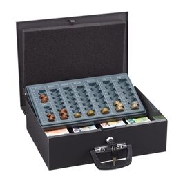 Cash Box з дошкою для підрахунку євромонет