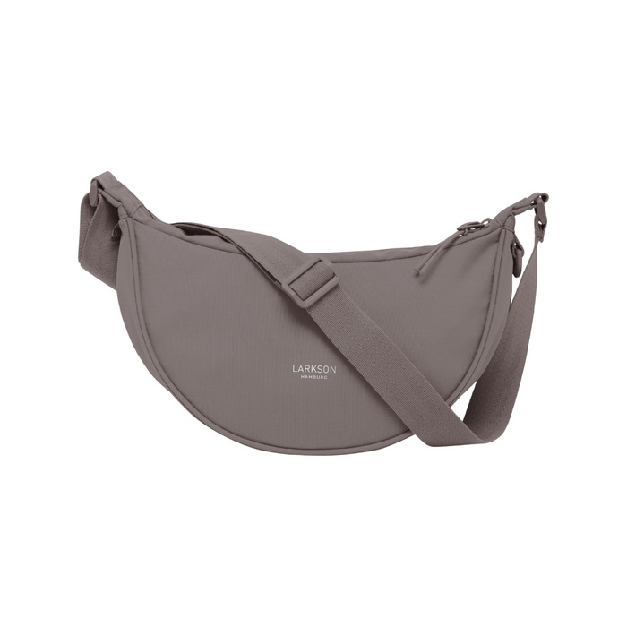 Сумка через плече LARKSON Solveig Medium бежева (Taupe) 3л - Місячна сумка, водонепроникна