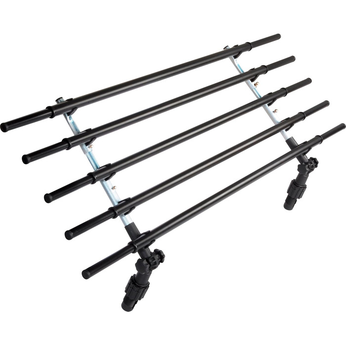 Перегородка для автомобіля Dobar® 62200 Walky Barrier - захист для собак, багажник, нержавіюча сталь, 28-36 x 82-141 см, чорний