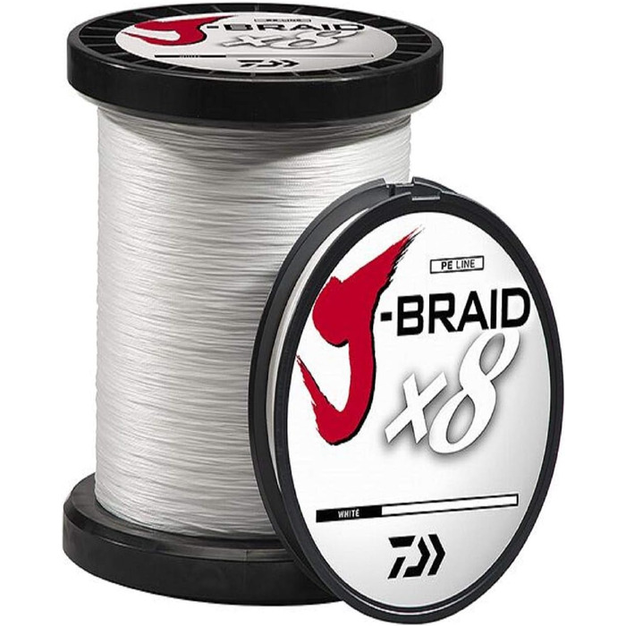 Плетена рибальська волосінь Daiwa J-Braid, для спінінгу, міцна, японська якість