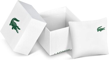 Годинник Lacoste Analog Quarzuhr з колекції Lacoste.12.12: стильні чоловічі/жіночі годинники з силіконовим ремінцем Petit Piqué, чорний колір