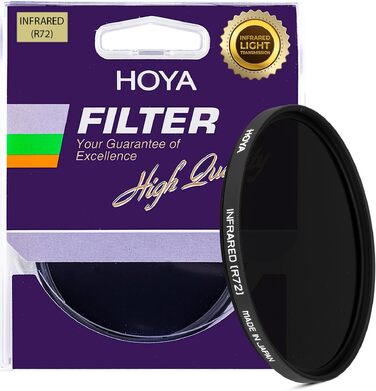 Інфрачервоний фільтр Hoya R72 для об'єктивів, 49мм (82мм)