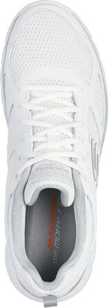 Чоловічі кросівки Skechers Burns-Agoura, білий/сірий, 44 EU