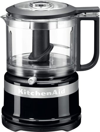 KitchenAid 5KFC3516EOB, Mini-Food-Processor, Great for Chopping, Preparing Dressings and Sauces, Onyx Black Single